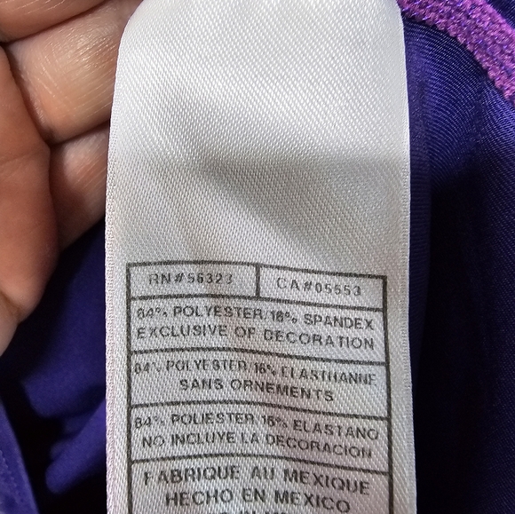 Nike Pro FITDRY Long Sleeve Base Layer Shirt Men's XXL Purple - Picture 4 of 7